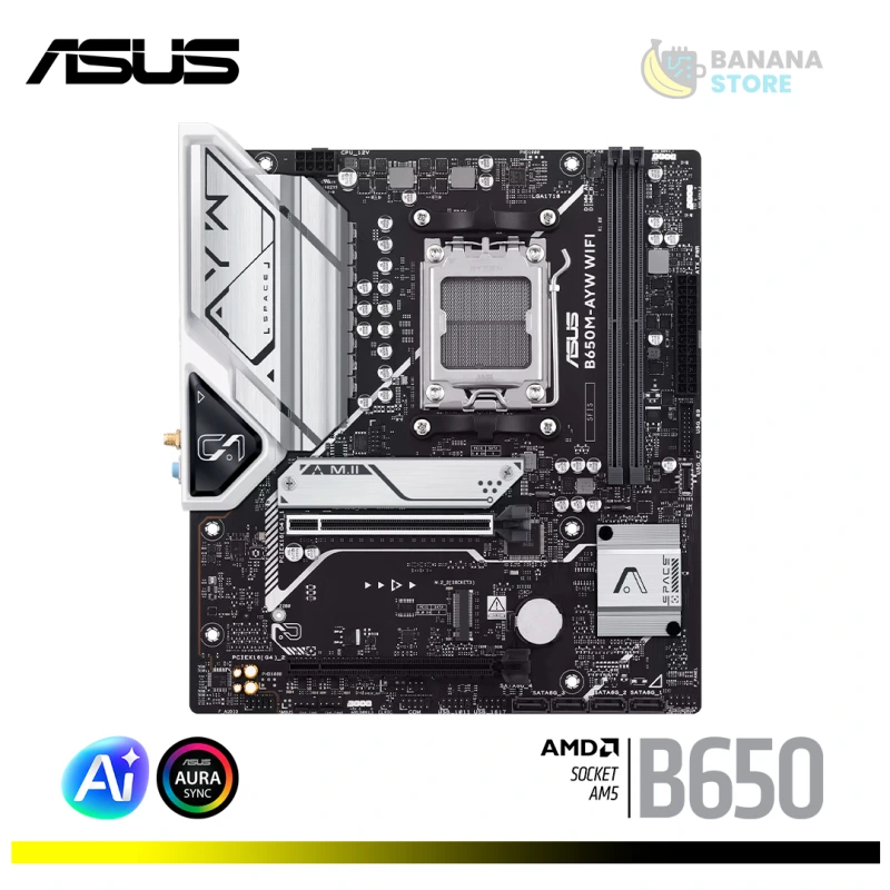 PLACA MADRE B650M AYW ASUS WIFI DDR5
