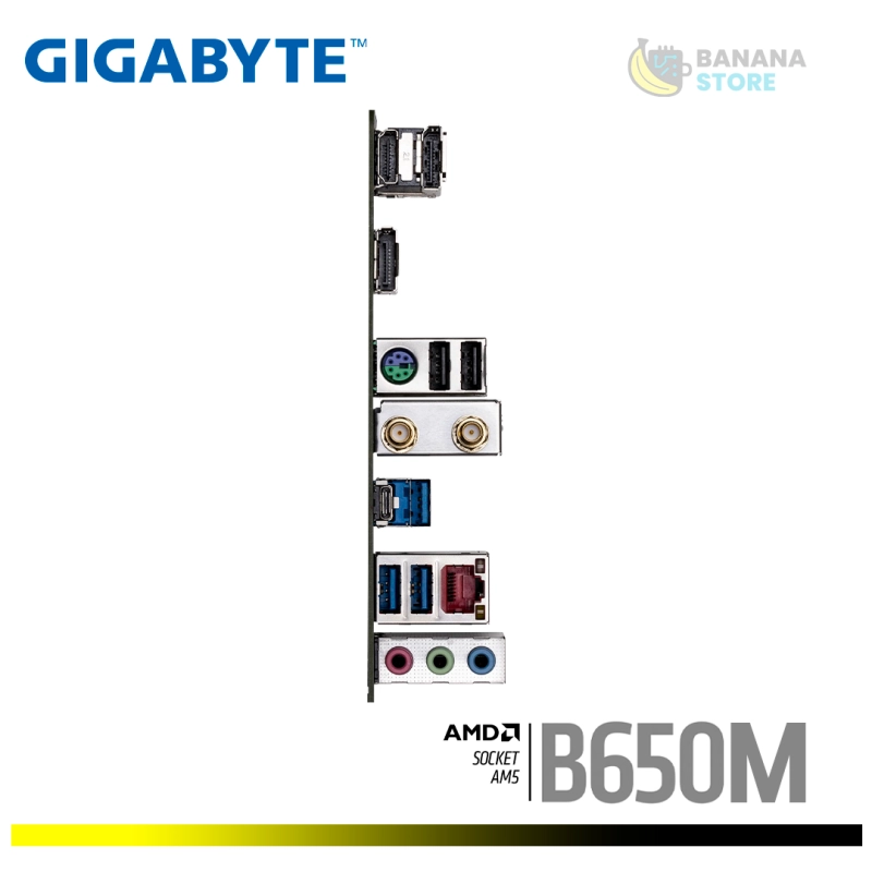 PLACA MADRE B650M GIGBABYTE GAMING PLUS WIFI ATX AM5