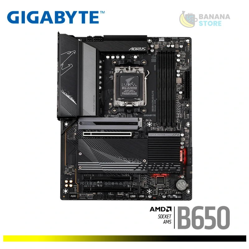 PLACA MADRE B650 GIGABYTE AORUS ELITE ATX WIFI BLACK