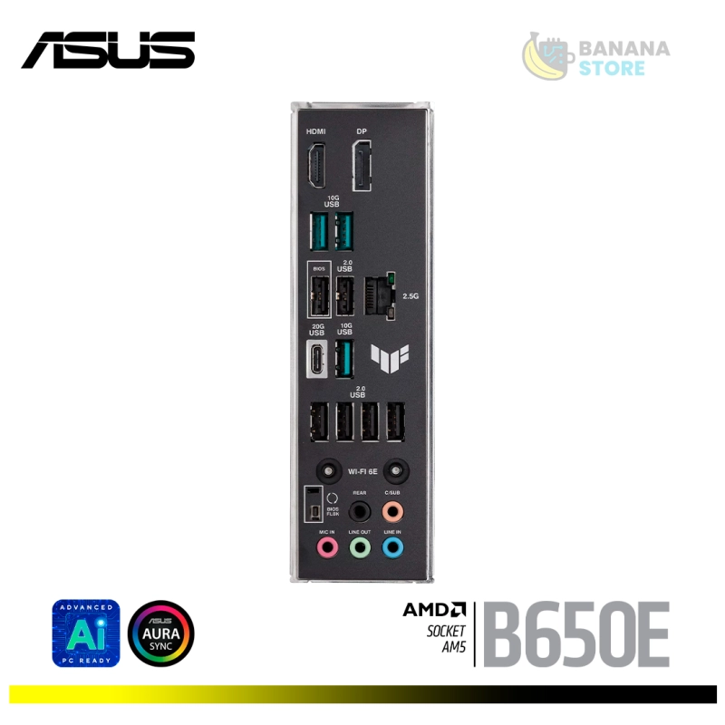 PLACA MADRE B650E-E ASUS TUF GAMING PLUS WIFI AM5 ATX