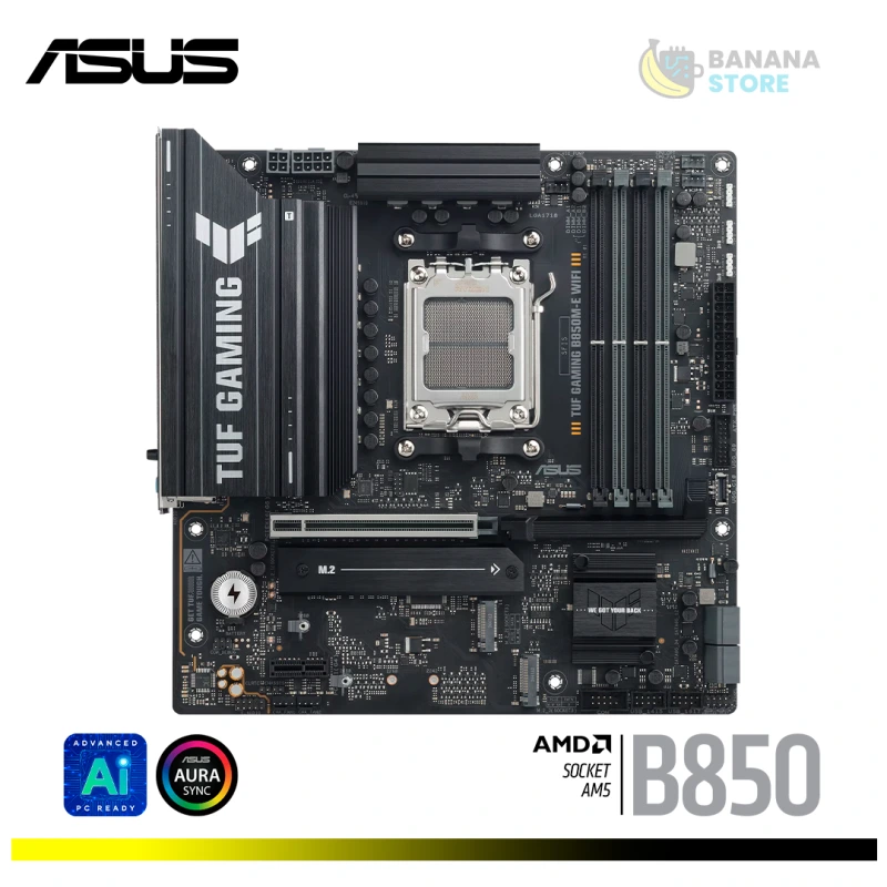 PLACA MADRE B850M-E ASUS TUF GAMING WIFI AM5 M-ATX
