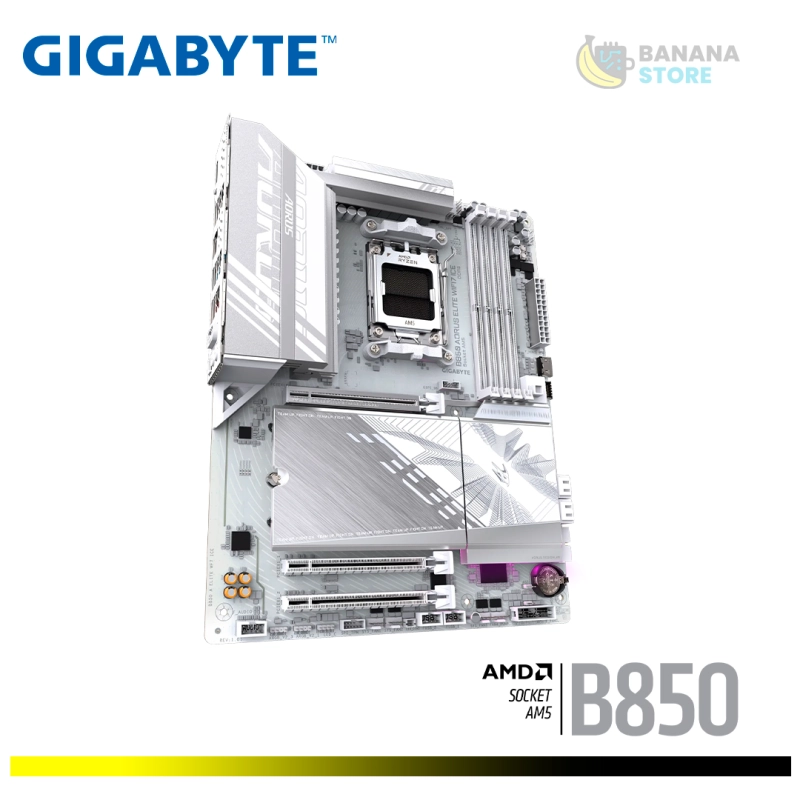 PLACA MADRE B850 GIGABYTE AORUS ELITE WIFI7 ICE AM5 ATX