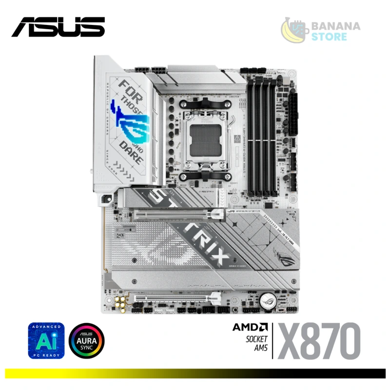 PLACA MADRE X870 ASUS ROG STRIX A GAMING WHITE