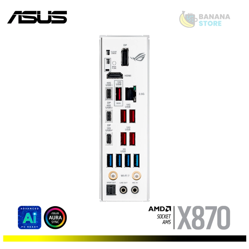 PLACA MADRE X870 ASUS ROG STRIX A GAMING WHITE