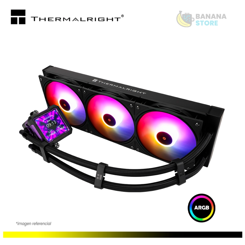 REFRIGERACION LIQUIDA THERMALRIGHT FROZEN WARFRAME PRO 360 BLACK ARGB RB
