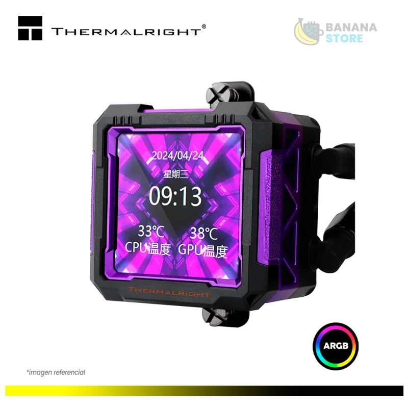 REFRIGERACION LIQUIDA THERMALRIGHT FROZEN WARFRAME PRO 360 BLACK ARGB RB