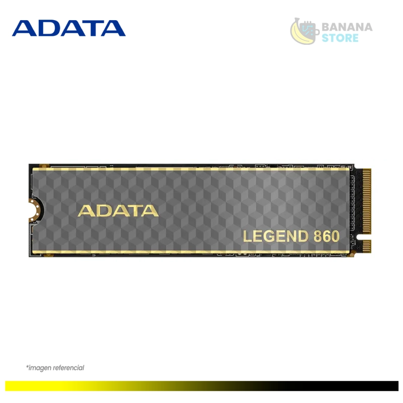 UNIDAD ESTADO SOLIDO ADATA LEGEND 860 NVME 1TB 1000GB 6000 MB/S PCI 4.0 C/DICIPADOR