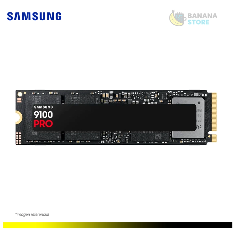UNIDAD ESTADO SOLIDO SAMSUNG 2TB 9100 PRO NVME M.2 14700 MB/S PCI 5.0