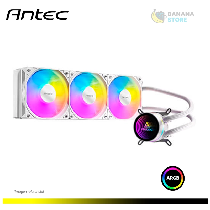 REFRIGERACION LIQUIDA ANTEC 360 LUNA ARGB AMD/INTEL WHITE