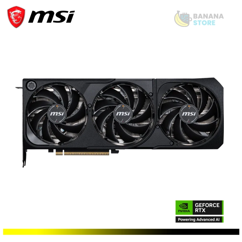 TARJETA DE VIDEO NVIDIA GEFORCE RTX 5080 MSI SHADOW 3X OC EDITION 16GB GDDR7