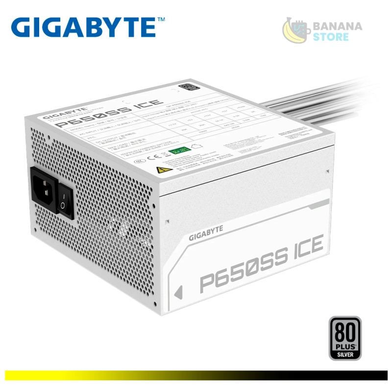 FUENTE DE PODER 650W 80 PLUS SILVER GIGABYTE ICE ATX