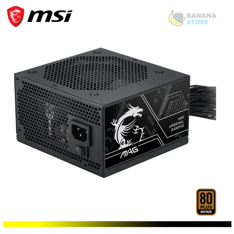 FUENTE DE PODER 750W 80 PLUS BRONZE MSI PSU MSI MAG A750BN PCIE5 III ATX