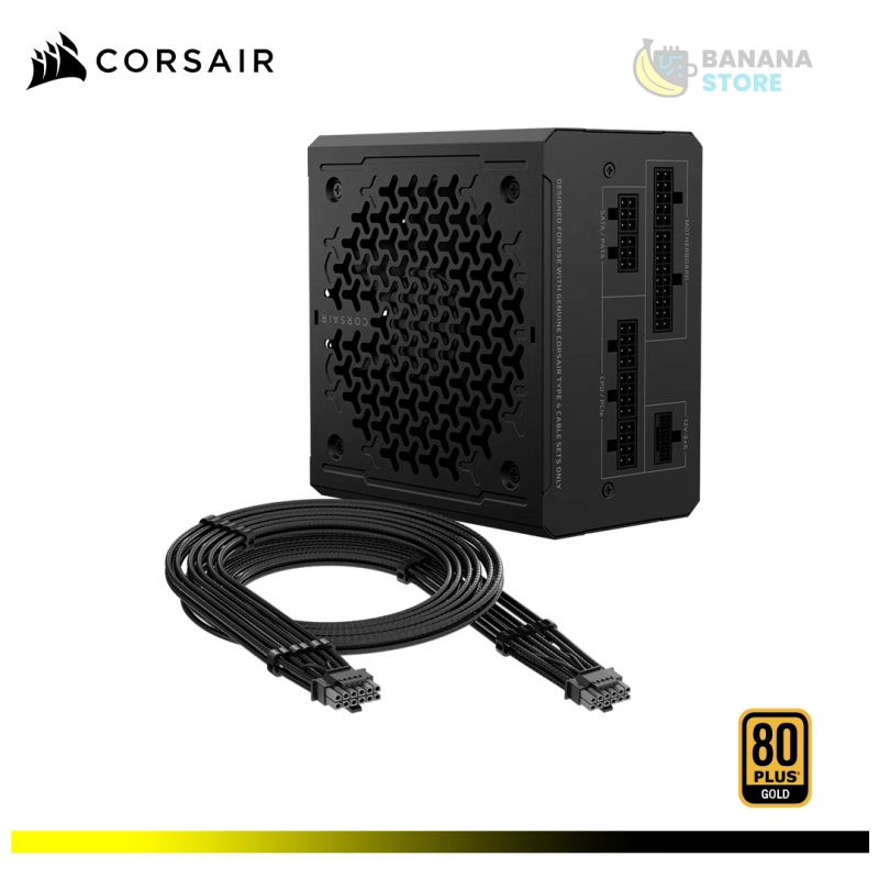 FUENTE DE PODER 850W RM850E CORSAIR 80 PLUS GOLD FULL MODULAR ATX 3.1 PCI 5.1