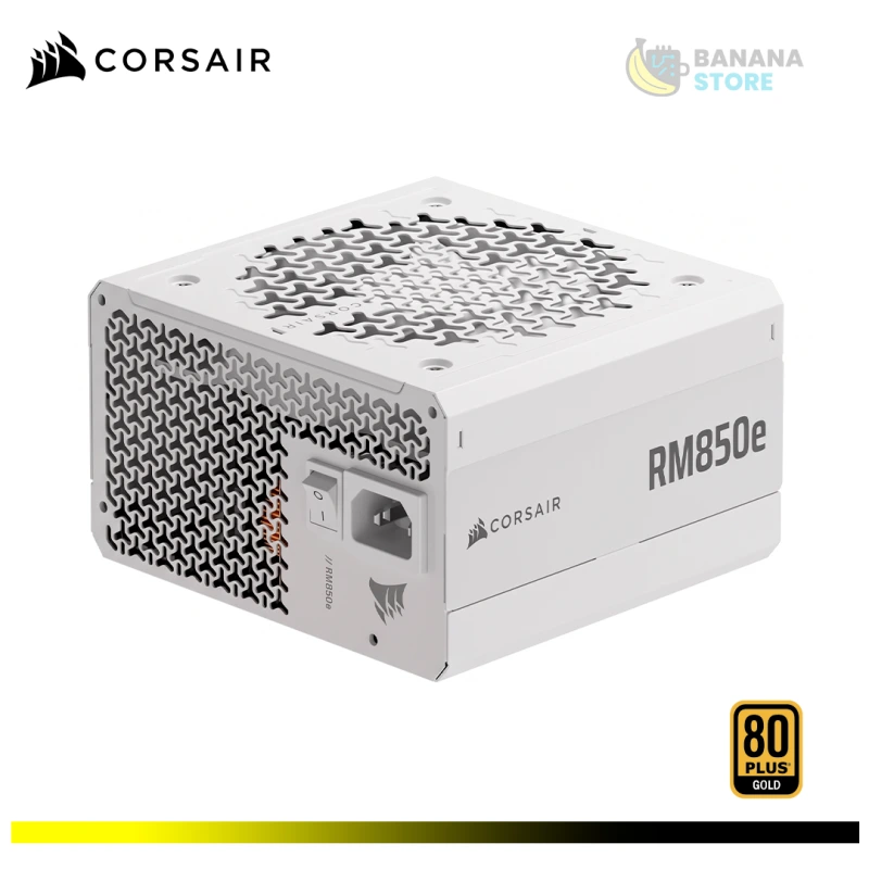 FUENTE DE PODER 850W RM850E WHITE CORSAIR 80 PLUS GOLD FULL MODULAR ATX 3.1 PCI 5.1