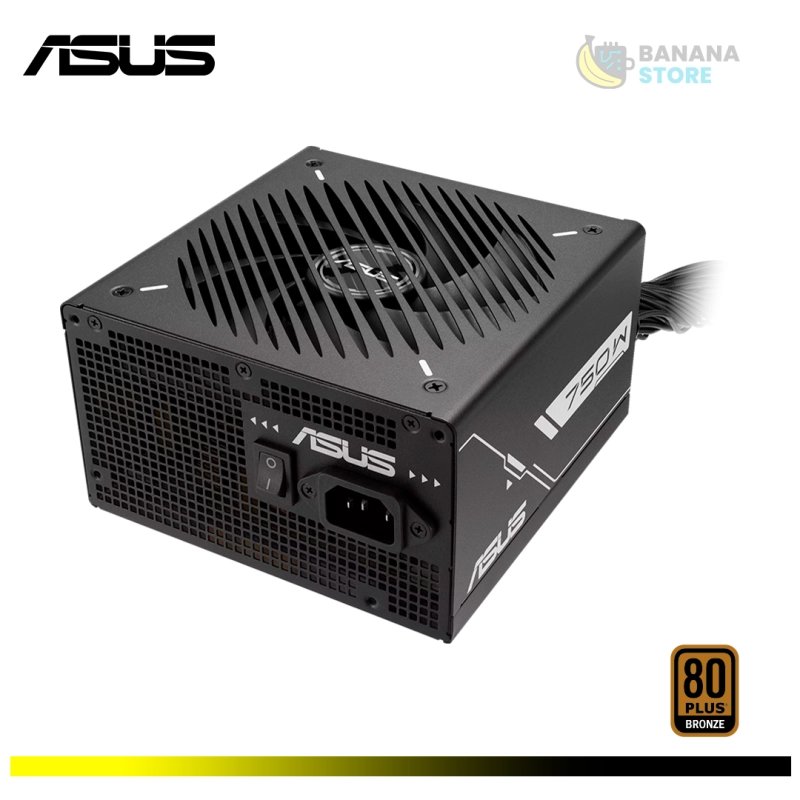 FUENTE DE PODER 750W 750B-BLACK ASUS ATX 80 PLUS BRONZE