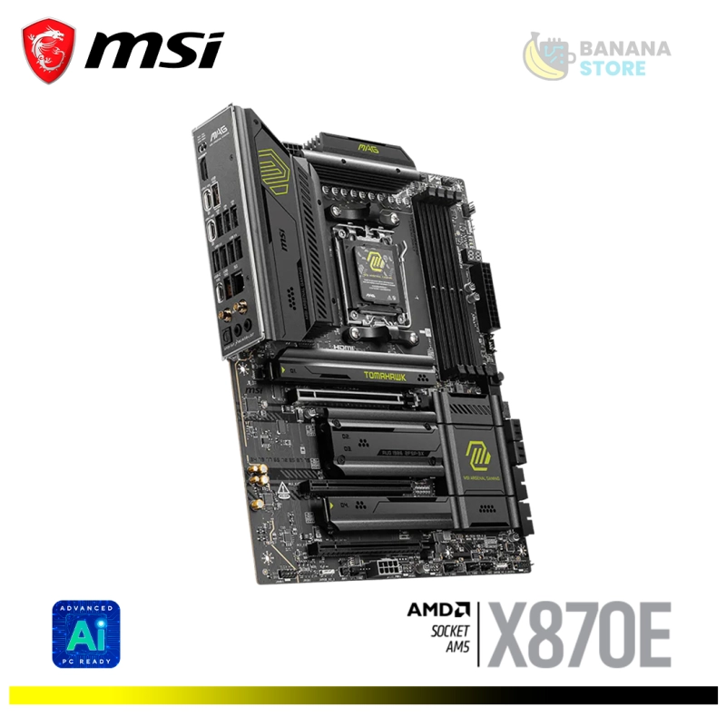 PLACA MADRE MSI MAG X870E TOMAHAWK WIFI ATX AMD AM5