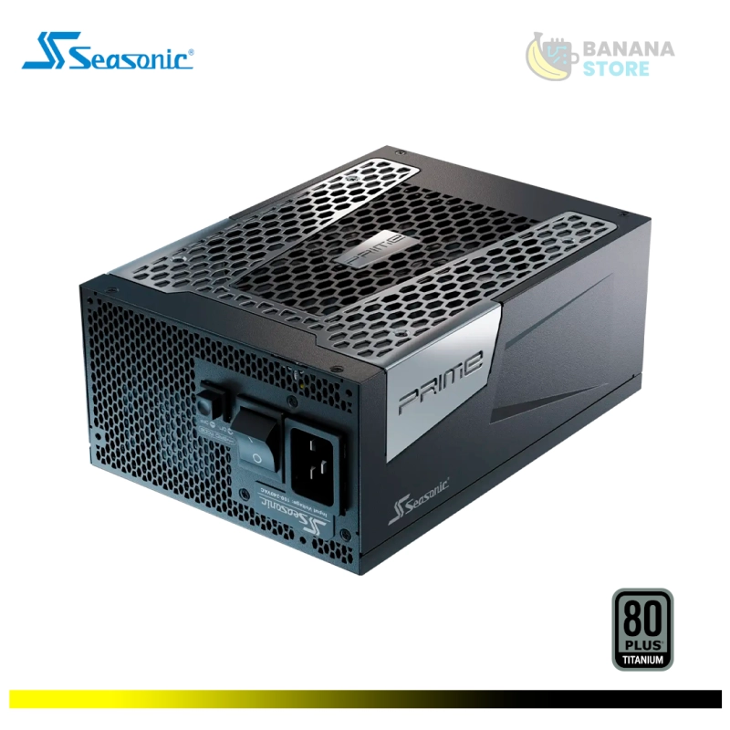 FUENTE DE PODER 1600W SEASONIC PX-1600 BLACK CYBENETICS TITANIUM FULL MODULAR ATX 3.1 PCLE 5.1