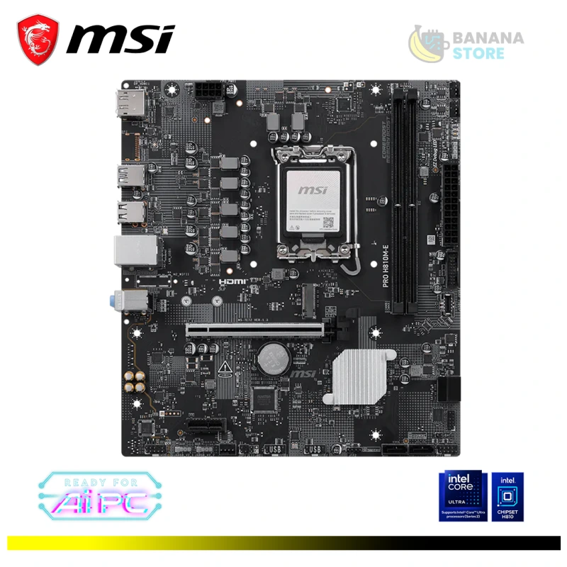 PLACA MADRE PRO H810M-E MSI DDR5 LGA 1851