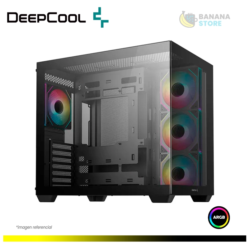 CASE DEEPCOOL CG530 BLACK ARGB 4F