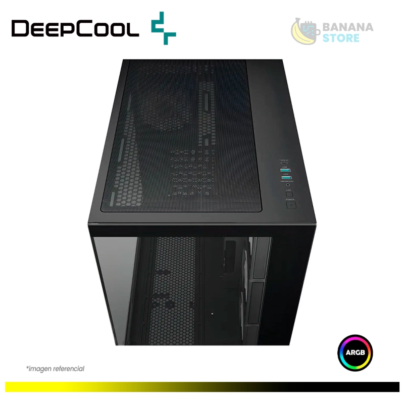 CASE DEEPCOOL CG530 BLACK ARGB 4F