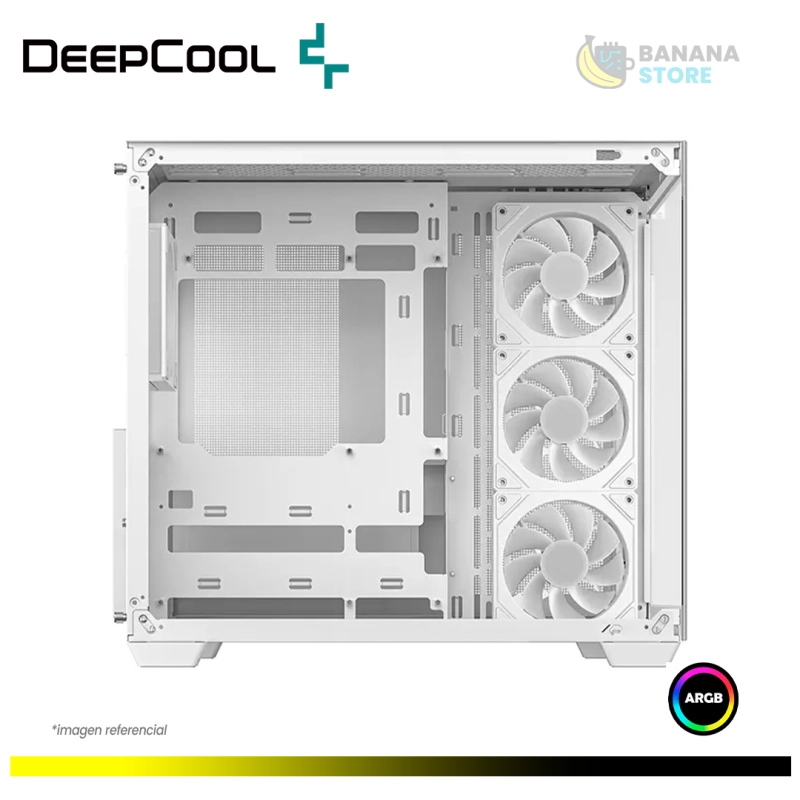CASE DEEPCOOL CG530 WHITE ARGB 4FAN