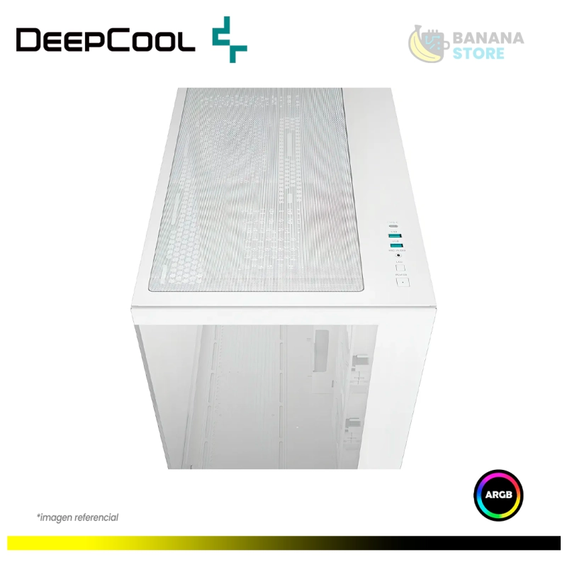 CASE DEEPCOOL CG530 WHITE ARGB 4FAN