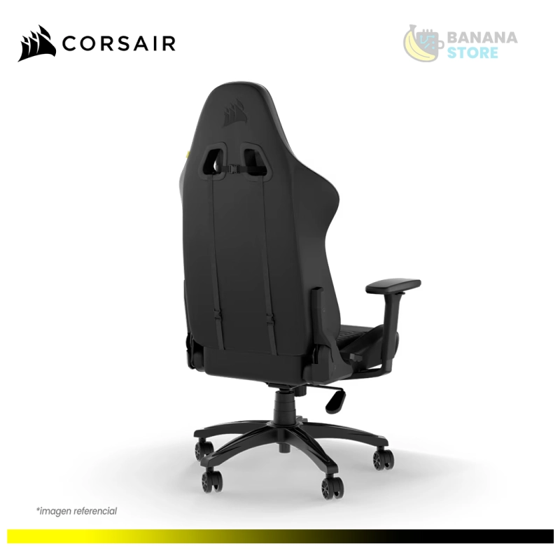 SILLA GAMING CORSAIR TC100 RELAXED POLIPIEL BLACK CF-9010050-WW