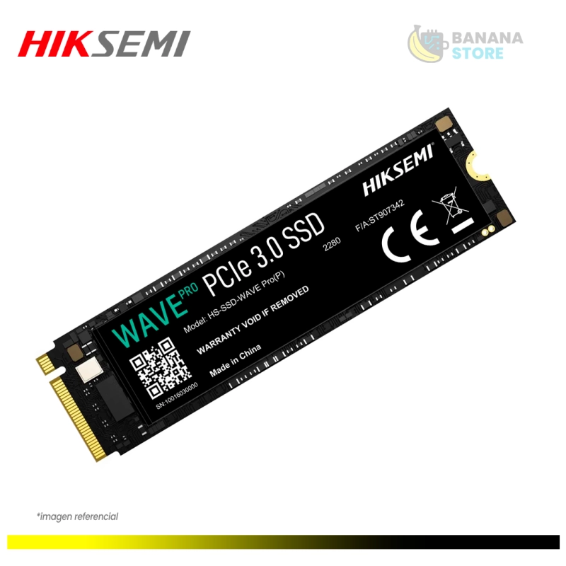UNIDAD ESTADO SOLIDO HIKSEMI WAVE 512GB M.2 PCI 3.0