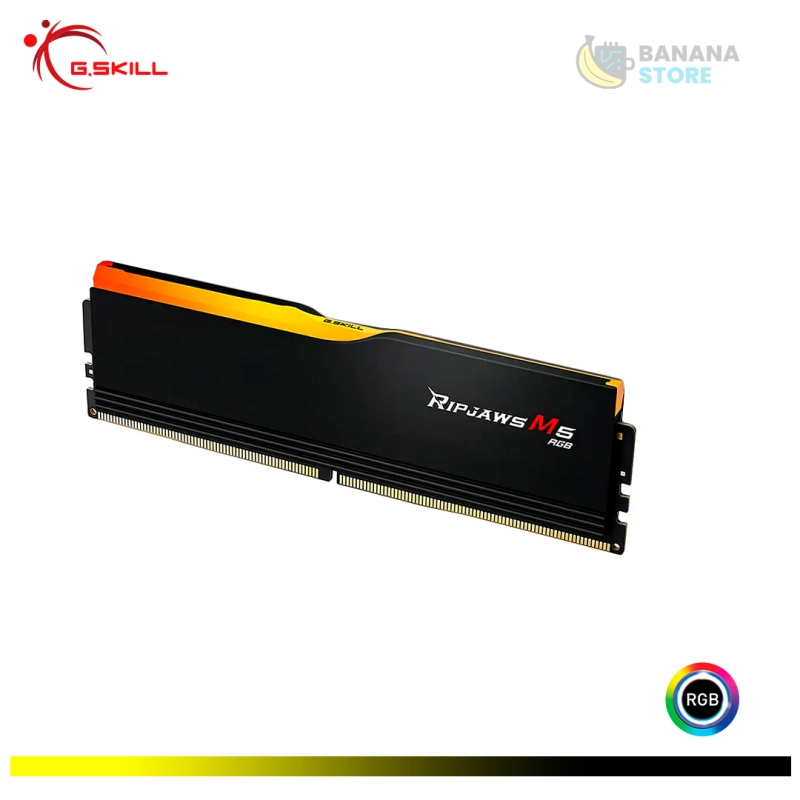 MEMORIA RAM 16GB 1X16 6000 MHZ DDR5 G.SKILL RIPJAW M5 BLACK