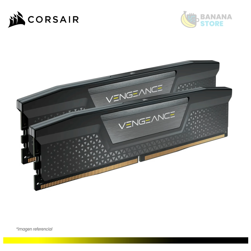 MEMORIA RAM CORSAIR VENGEANCE DDR5 64GB 2X32 5600MHZ CL40 INTEL XMP READY