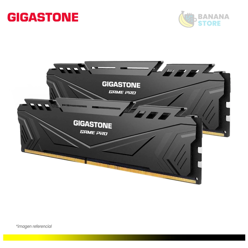 MEMORIA RAM 32GB 2X16 DDR4 3200MHZ CL16 GIGA STONE GAME PRO INTEL/AMD