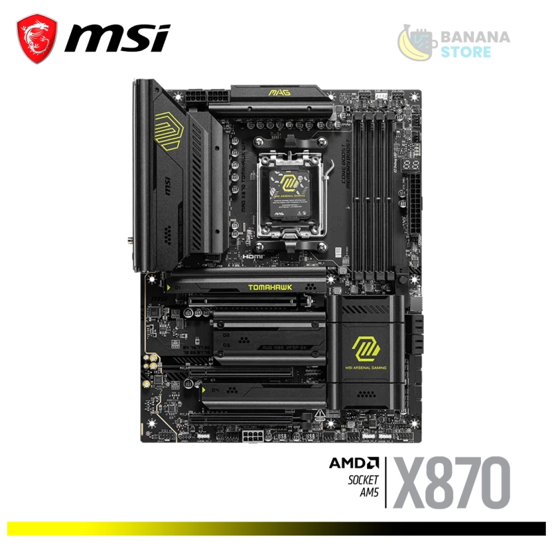 PLACA MADRE X870 MSI MAG TOMAHAWK WIFI ATX AM5