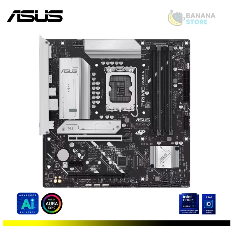 PLACA MADRE B860M-A ASUS PRIME DDR5 LGA1851 M-ATX