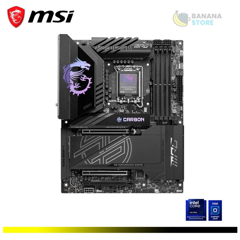 PLACA MADRE Z890 MSI MAG CARBON WIFI AM5 ATX LGA1851