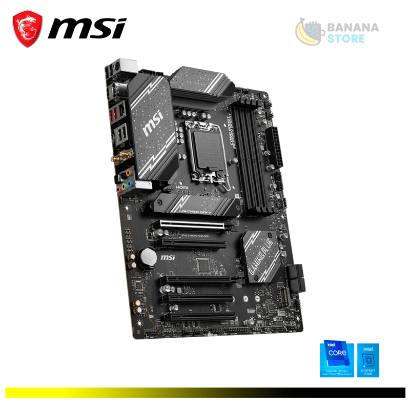 PLACA MADRE B760 MSI GAMING PLUS WIFI ATX LGA DDR5