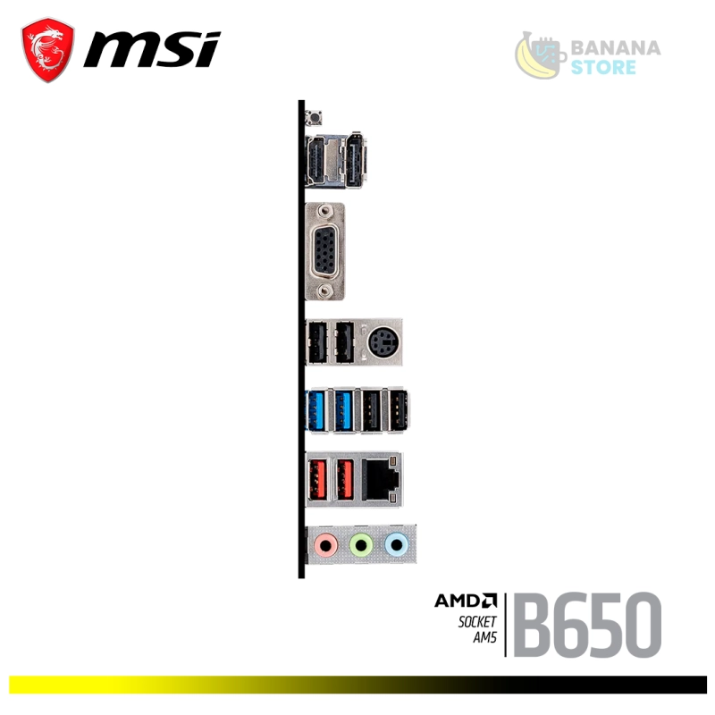 PLACA MADRE B650M-P MSI PRO AM5 M-ATX