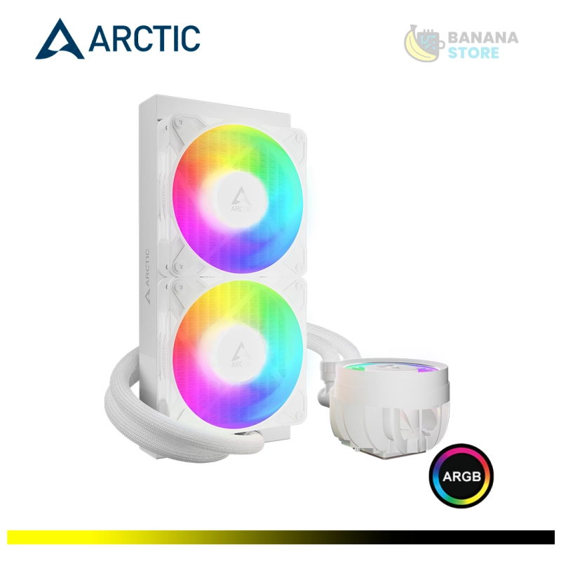 REFIGERACION LIQUIDA ARCTIC LIQUID FREEZER III PRO 240 ARGB WHITE AMD/INTEL