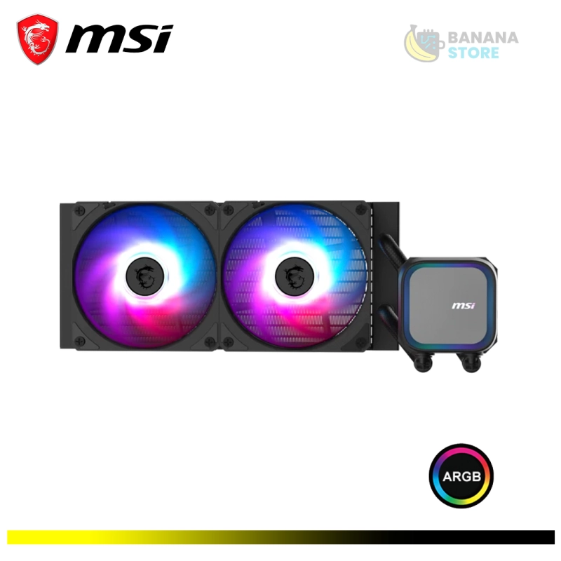 REFRIGERACION LIQUIDA 240 MSI MAG CORELIQUID A13 BLACK AMD/INTEL