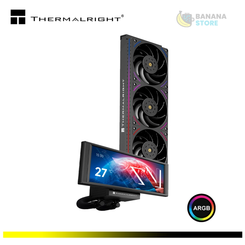 REFRIGERACION LIQUIDA 360 THERMALRIGHT TROFEO VISION 360 ARGB BLACK AMD/INTEL