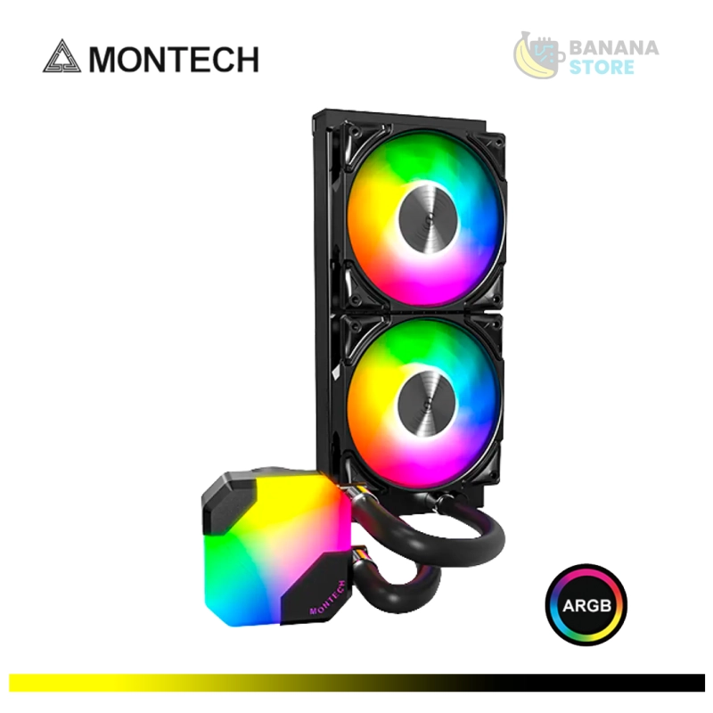 REFRIGERACION 240 MONTECH HYPERFLOW ARGB AMD/INTEL