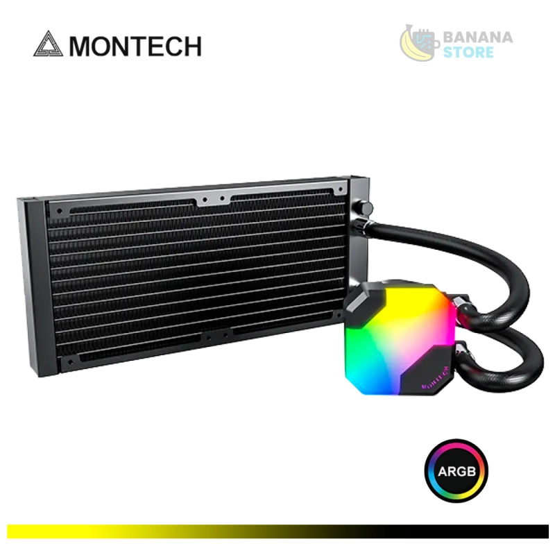 REFRIGERACION 240 MONTECH HYPERFLOW ARGB AMD/INTEL