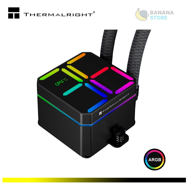 REFRIGERACION LIQUIDA THERMALRIGHT MAGIC QUBE 360 ARGB LIQUIDA NEGRA PANTALLA DIGITAL