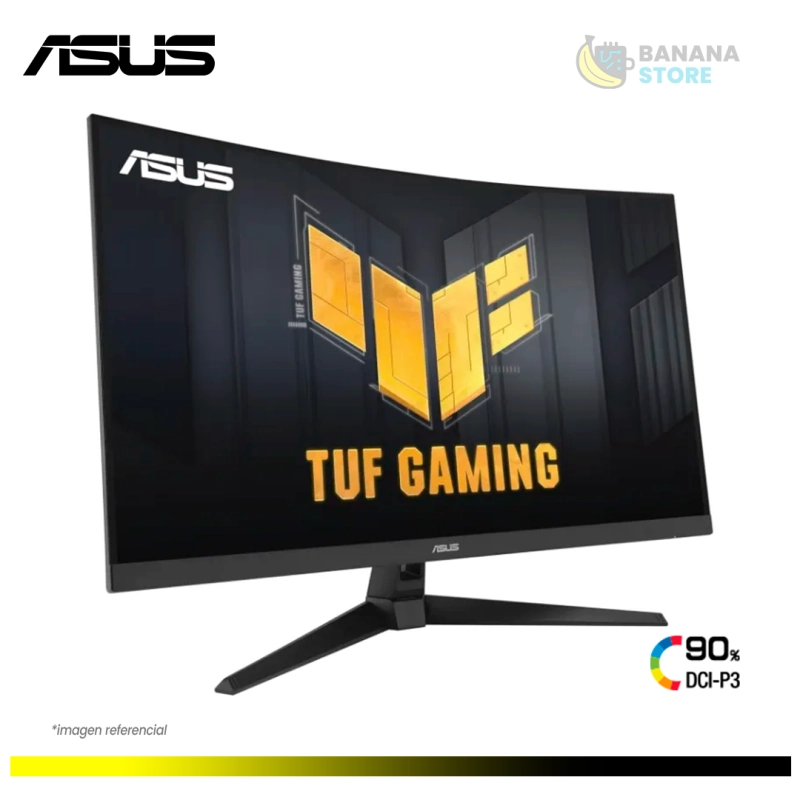 MONITOR ASUS TUF GAMING VG32WQ3B 31.5" QHD CURVO FAST VA HDMI X2 DP X1 SPEAKER 2W X2