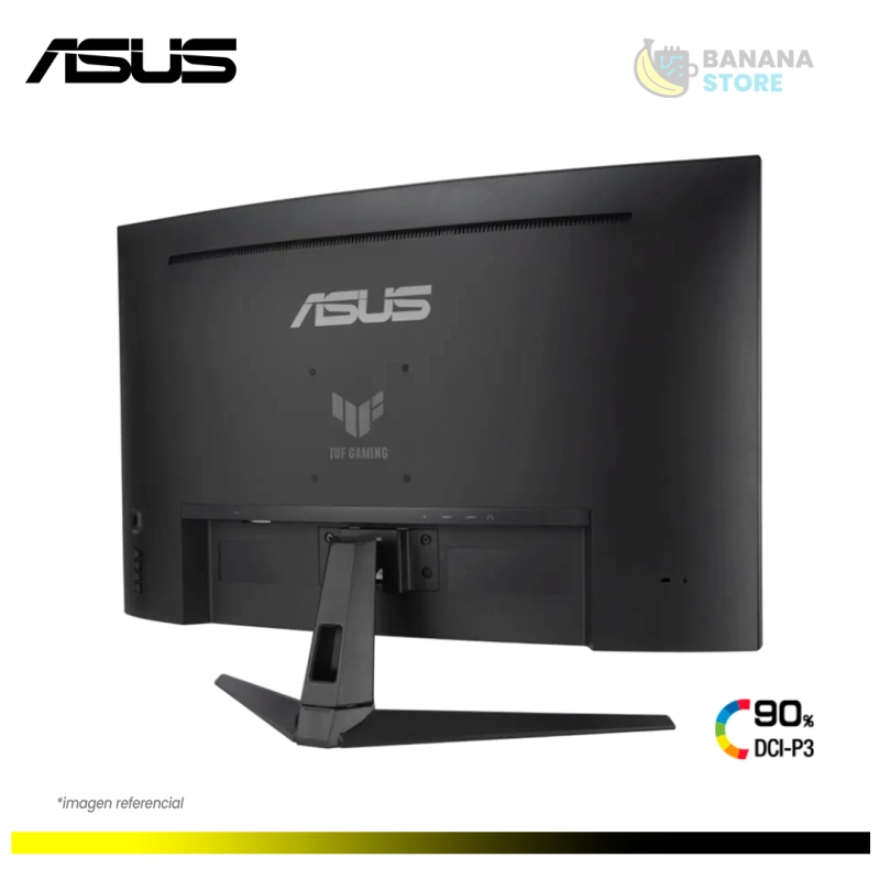MONITOR ASUS TUF GAMING VG32WQ3B 31.5" QHD CURVO FAST VA HDMI X2 DP X1 SPEAKER 2W X2