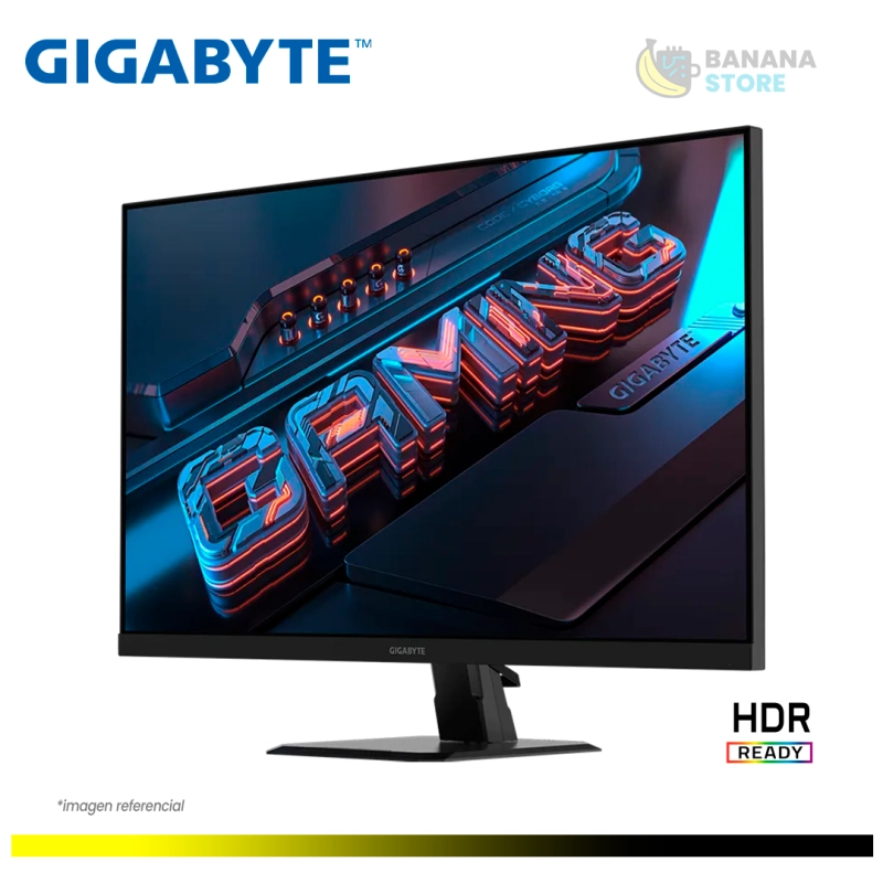 MONITOR GIGABYTE GAMING LED 32" GS32Q IPS QHD 2K 2560X1440 2 HDMI/DP 1MS 165HZ HDR