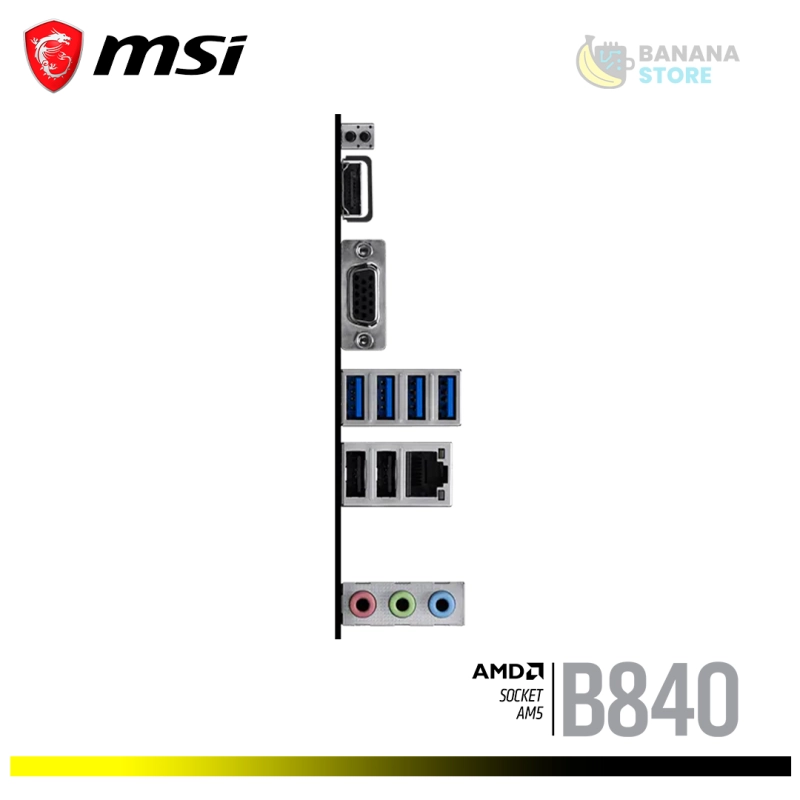 PLACA MADRE MSI PRO B840M-B AMD RYZEN AM5 DDR5
