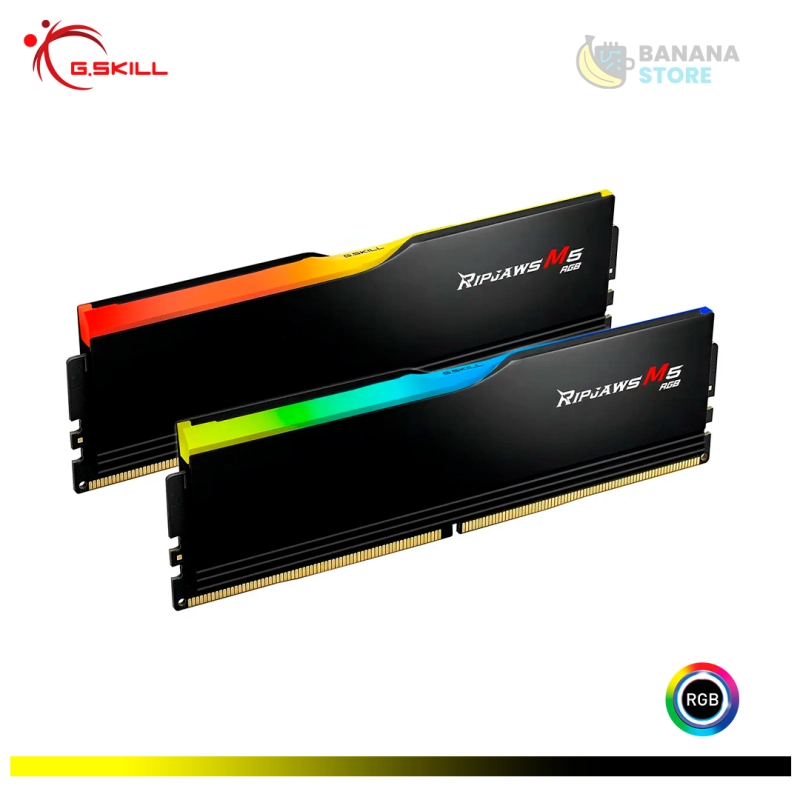 MEMORIA RAM 32GB (16GBX1) DDR5 G.SKILL RIPJAWS M5 NEO RGB CL36