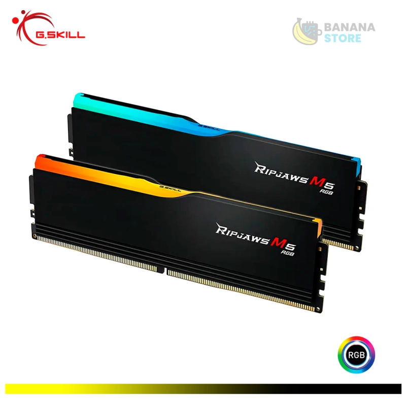 MEMORIA RAM 32GB (16GBX1) DDR5 G.SKILL RIPJAWS M5 NEO RGB CL36