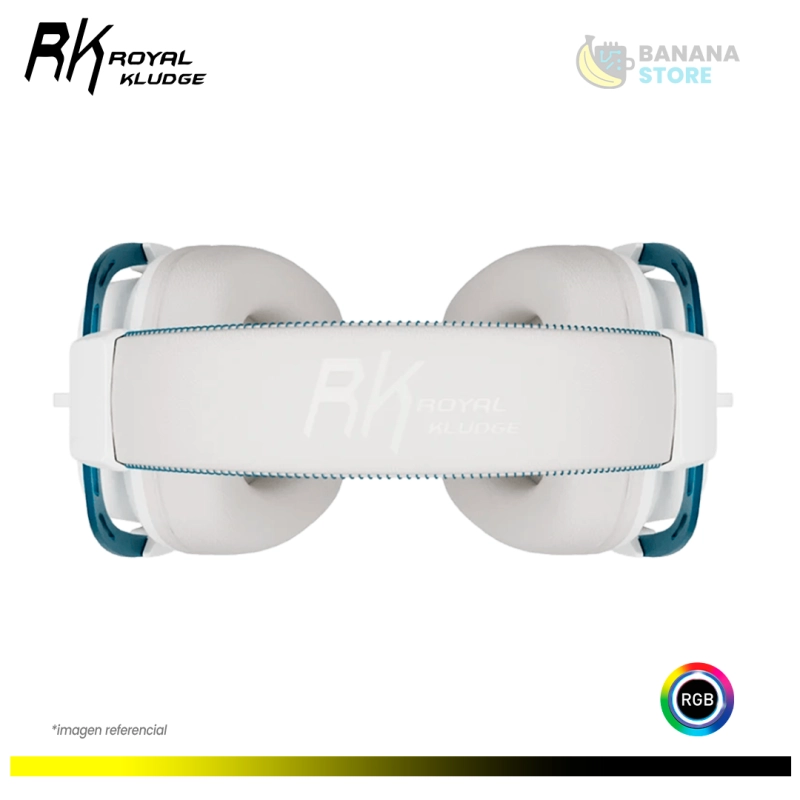 AURICULAR ROYAL KLUDGE RK HG103 INALAMBRICO TRIMODO CYBORG WHITE