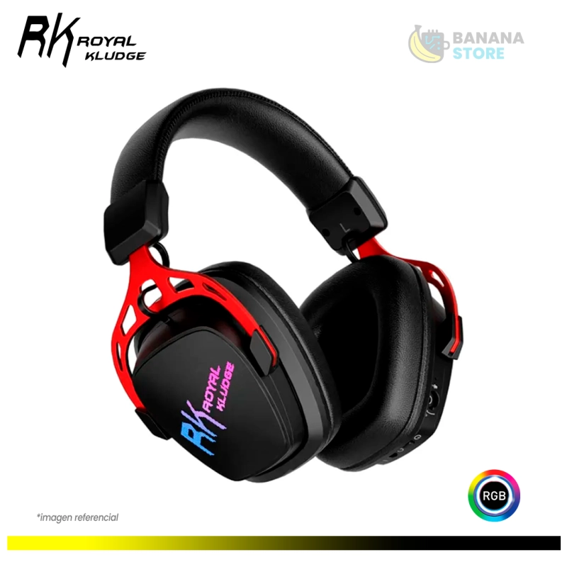AURICULAR ROYAL KLUDGE RK HG103 INALAMBRICO TRIMODO BLACK OPS